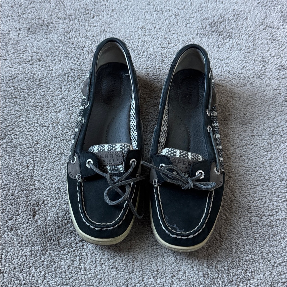 Sperry Top Sider Angelfish 1 Eye Mesh Boat Shoe SIZE 7.5M - Picture 2 of 10